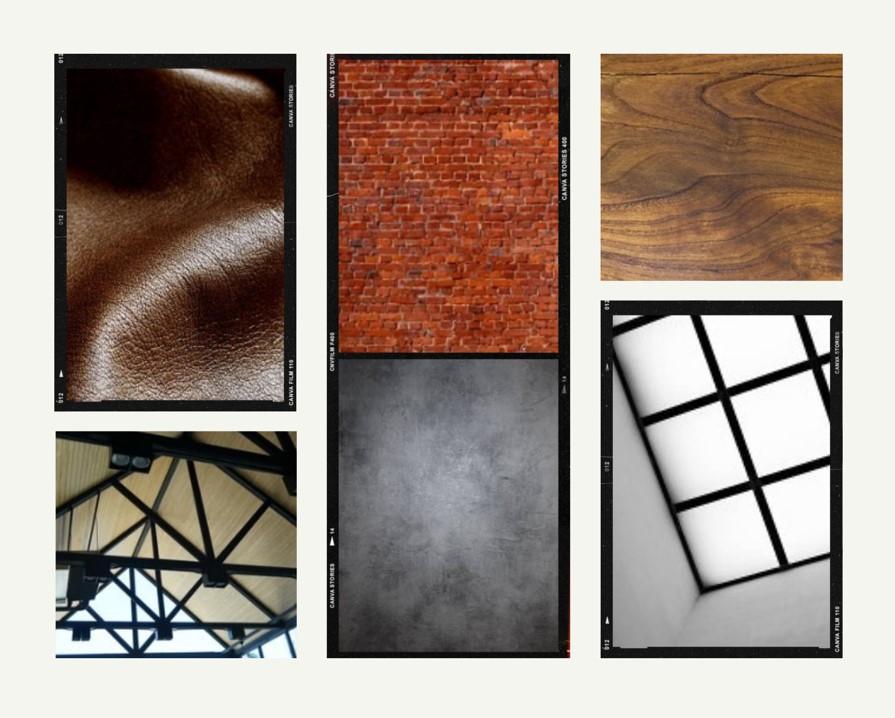 Textures materiaux ambiance industrielle