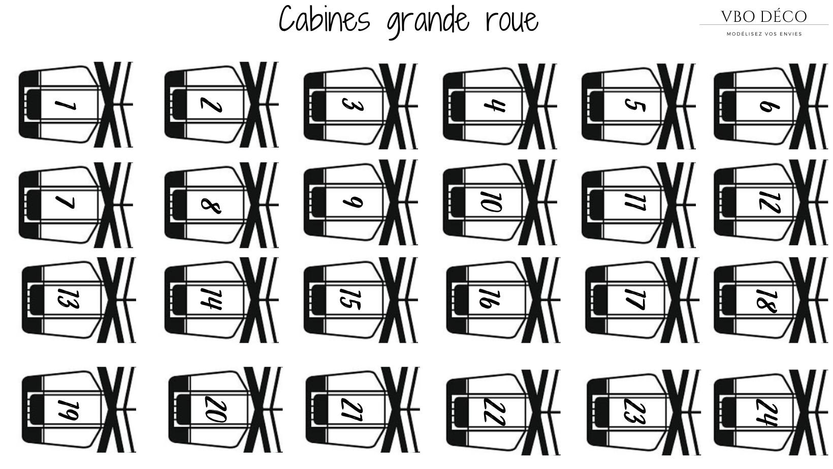 Vbo deco cabines calendrier de l avent